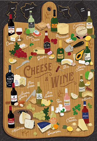 Käse und Wein
