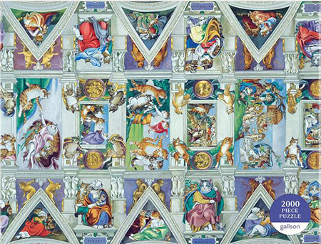 Miausterstücke der Kunst - Die Sixtinische Kapelle