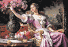 Frau im lilafarbenen Kleid, W.Czachórski