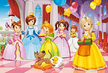 Die Prinzessinnen Geburtstagsparty