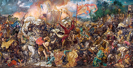 Die Schlacht bei Grunwald - Jan Matejko