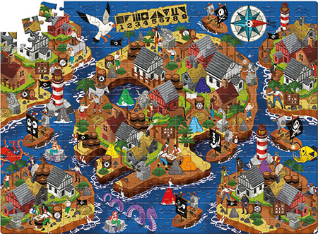 Mystery Puzzle: Piratenbucht