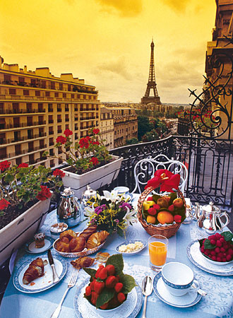 Frühstück In Paris