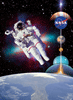 NASA - Schwebender Astronaut