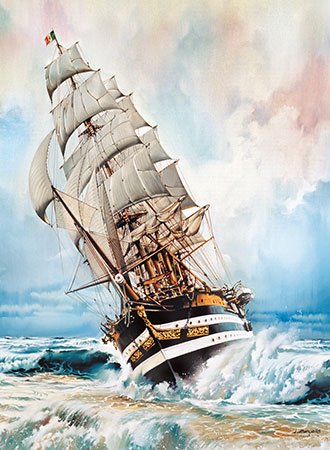 Segelschiff Amerigo Vespucci