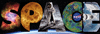 NASA - Weltraum-Collage