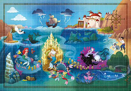 Disney - Die kleine Meerjungfrau Collage