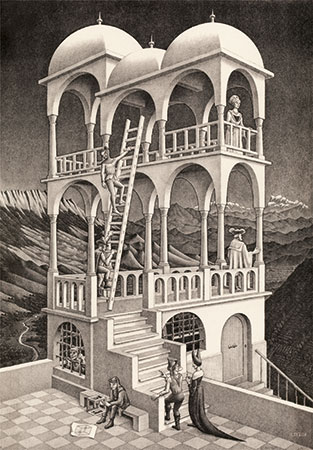 Belvedere, Escher