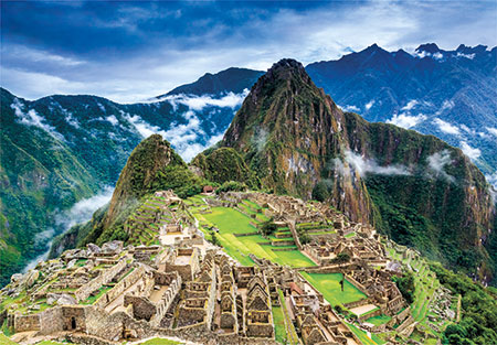 Atemberaubender Ausblick auf Machu Picchu