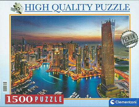 Puzzle Die Marina von Dubai