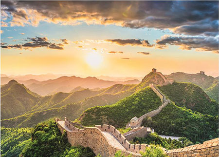 Beeindruckende Chinesische Mauer