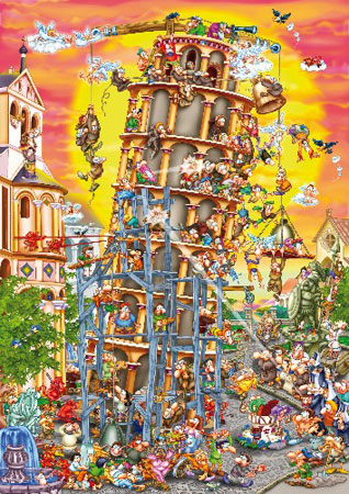Schiefer Turm von Pisa (Cartoon Collection 1)