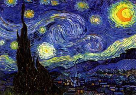 Sternennacht, van Gogh