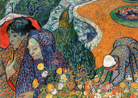 Erinnerung an den Garten in Etten, van Gogh