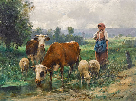 Der Schäfer und seine Herde, Dupré