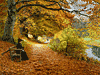 Ein Waldweg im Herbst, Brendekilde