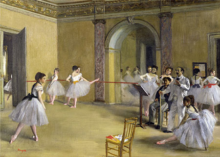 Ballettsaal der Oper, Degas