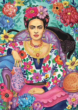Portrait von Frida Kahlo