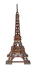 3D Monument aus Holz - Eiffelturm