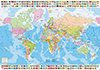 Politische Weltkarte