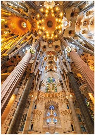 Sagrada Familia Kirchendecke