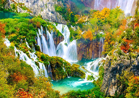 Atemberaubende Wasserfälle