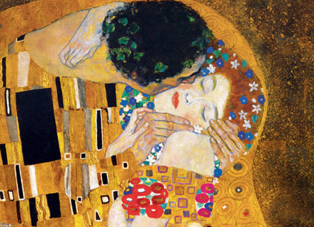 Klimt - The Kiss (det 2)