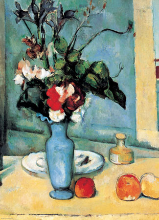 Cezanne - Blaue Vase