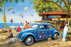 VW Käfer am Strand