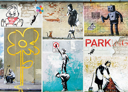 Banksy - Collage