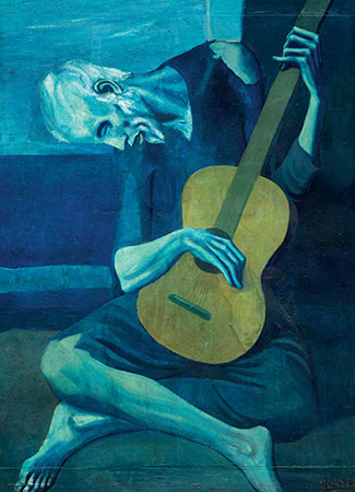 Der alte Gitarrenspieler, Picasso