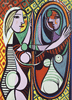 Mädchen vor dem Spiegel, Picasso