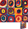 Farbstudie der Quadrate von Wassily Kandinsky 1913