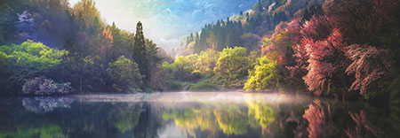 Edition Humboldt Edition: Seryang-ji Lake (Panorama)