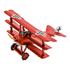 Metal Earth - Tri-Wing Fokker Roter Baron