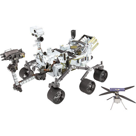 Metal Earth - Mars Rover Perseverance & Ingenuity Helikopter