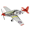 Metal Earth: Iconx - Tuskegee Airmen P-51D Mustang