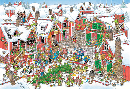 Jan van Haasteren - Das Dorf des Weihnachtsmanns (5000)