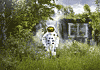 Der Astronaut im Garten