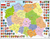 Politische Karte - Polen