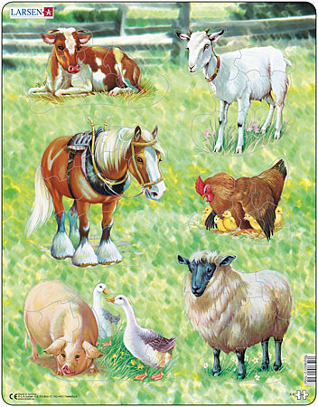 Tiere des Bauernhofs