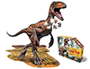 Konturpuzzle JR: Velociraptor  (XL Teile)