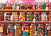 Süßigkeiten-Collage