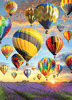 Aufstieg der Heißluftballons