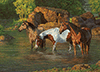 Pferde am Teich