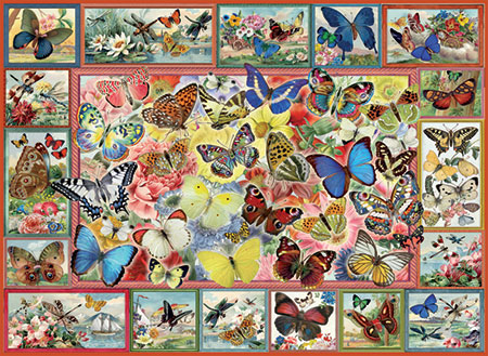 Schmetterlings-Collage