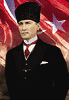 Fotographie von Mustafa Kemal Atatürk