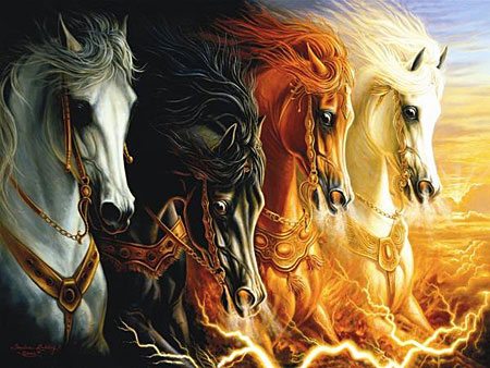 Die vier Pferde der Apokalypse