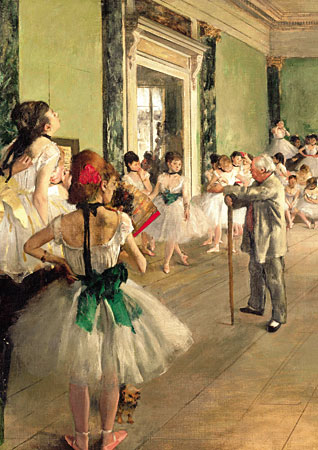 Degas, Der Tanzunterricht