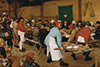 Bauernhochzeit, Brueghel d. Ältere